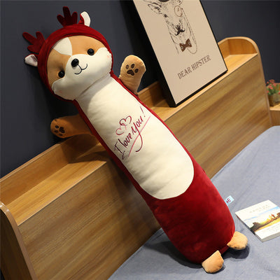 Almohada Larga de Algodón y Plumón Premium - Cojín Ergonómico Lavable - Image 11