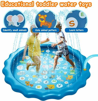 Tapete Inflable para Juegos de Agua - Salpicadero Interactivo para Niños