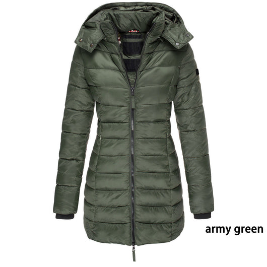Chaqueta Acolchada Slim Fit de Largo Medio - Image 3
