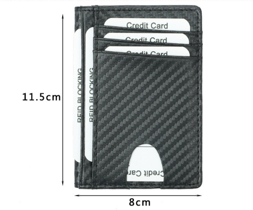 Cartera Minimalista de Fibra de Carbono para Hombre - Image 6