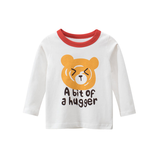 Blusa Infantil de Manga Larga Estilo Coreano para Niñas - Image 4