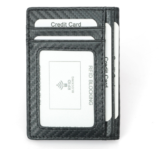 Cartera Minimalista de Fibra de Carbono para Hombre - Image 3