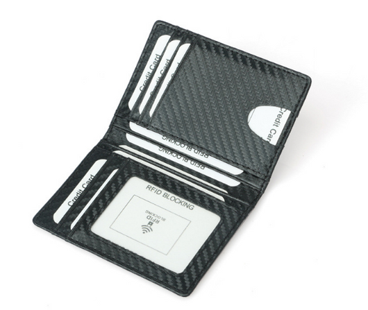 Cartera Minimalista de Fibra de Carbono para Hombre - Image 4