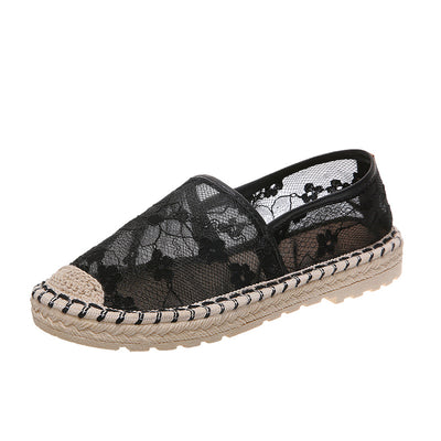 Zapatos Tipo Pescador de Tejido Hueco - Diseño Simple y Fresco - Image 7