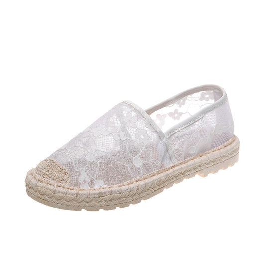 Zapatos Tipo Pescador de Tejido Hueco - Diseño Simple y Fresco - Image 3