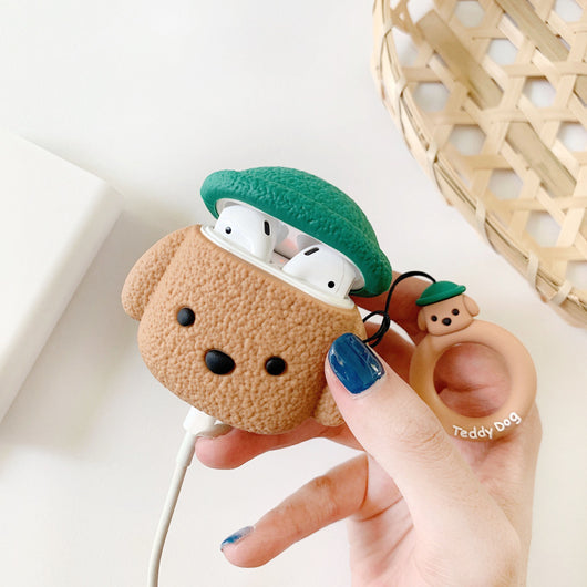 Funda Protectora para AirPods con Diseño de Perrito Cartoon - Image 5