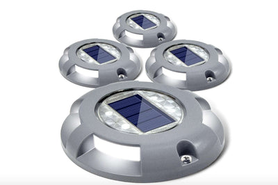 Luz Solar Bicolor para Jardín y Pasillo - Iluminación de Suelo Automática - Image 9