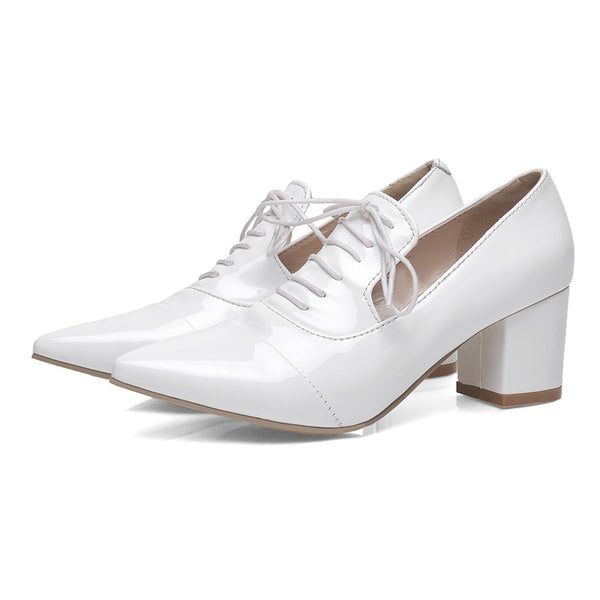 Zapatos de Tacón Grueso de Importación - Comodidad y Estilo