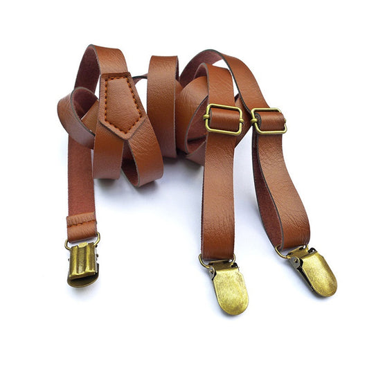 Tirantes Unisex de Cuero Sintético Elegantes - Diseño Minimalista y Versátil - Image 10