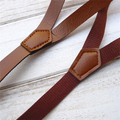 Tirantes Unisex de Cuero Sintético Elegantes - Diseño Minimalista y Versátil - Image 4