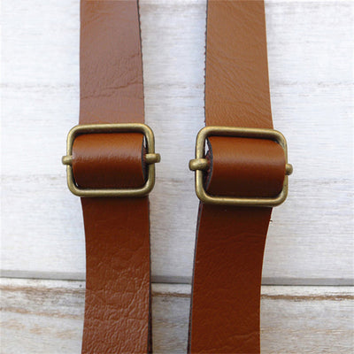 Tirantes Unisex de Cuero Sintético Elegantes - Diseño Minimalista y Versátil - Image 6