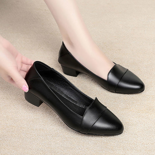 Zapatos Cómodos para Mujer Madura con Suela Suave y Tacón Bajo - Image 10