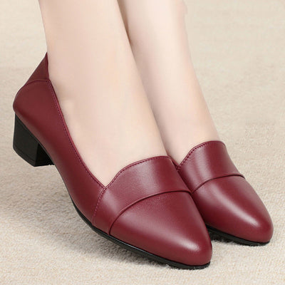 Zapatos Cómodos para Mujer Madura con Suela Suave y Tacón Bajo - Image 4