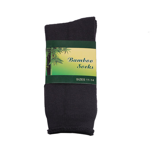 Calcetines Medianos de Fibra de Bambú Transpirables para Hombre