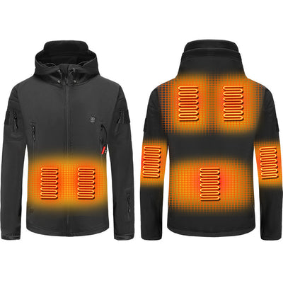 Chaqueta Térmica con Carga Inalámbrica para Exteriores