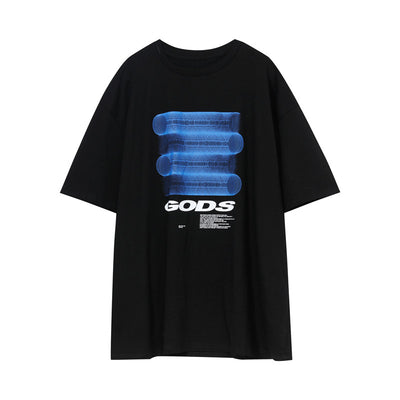 Playera Casual de Pareja Diseño Coreano Cuello Redondo Manga Corta para Hombre - Image 5