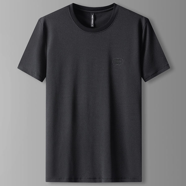 Camiseta Hombre Talla Extra Grande Tela Sedosa Transpirable