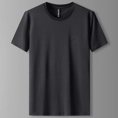 Camiseta Hombre Talla Extra Grande Tela Sedosa Transpirable - Image 2