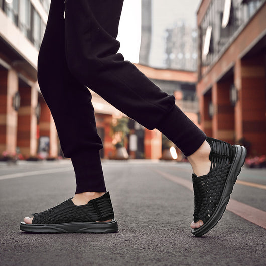 Sandalias Tejidas Casuales para Hombre - Image 9