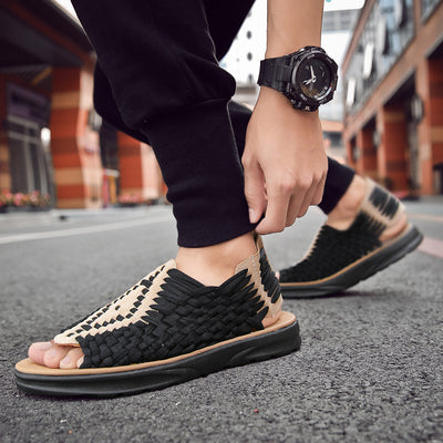 Sandalias Tejidas Casuales para Hombre - Image 11