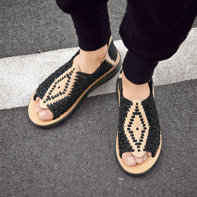 Sandalias Tejidas Casuales para Hombre - Image 10