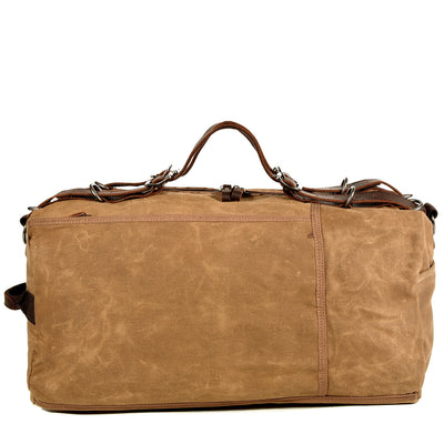 Bolso de Lona Encerada Gruesa con Efecto Vintage - Image 9