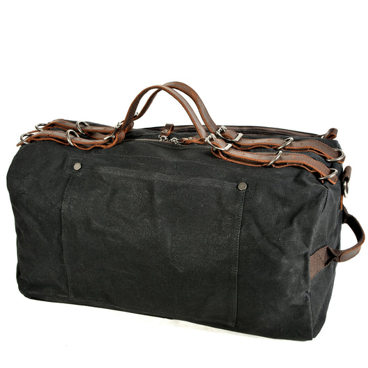 Bolso de Lona Encerada Gruesa con Efecto Vintage - Image 2