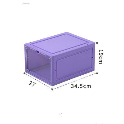 Caja Organizadora Transparente para Zapatos Deportivos - Reforzada y Apilable - Image 4