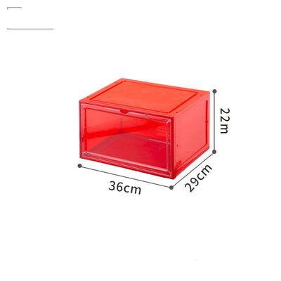 Caja Organizadora Transparente para Zapatos Deportivos - Reforzada y Apilable - Image 5