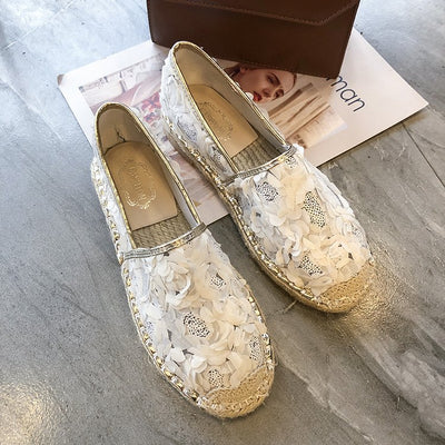 Zapatos Planos de Mujer con Punta Redonda y Suela de Cuerda de Cáñamo - Image 6