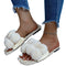 Pantuflas Mullidas con Pompones Coloridos para Mujer