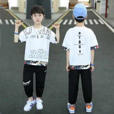 Traje de Verano para Niños - Conjunto Casual Elegante para Adolescentes - Image 8