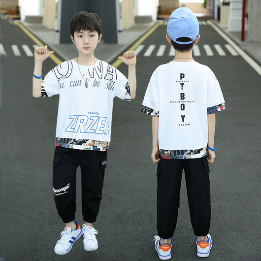 Traje de Verano para Niños - Conjunto Casual Elegante para Adolescentes - Image 8