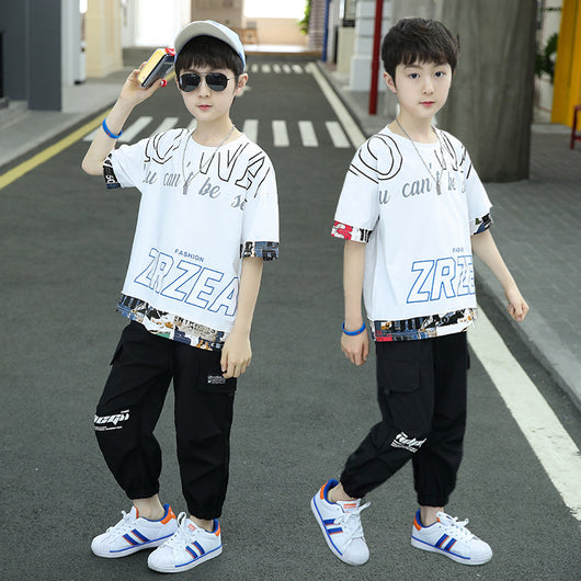 Traje de Verano para Niños - Conjunto Casual Elegante para Adolescentes - Image 9