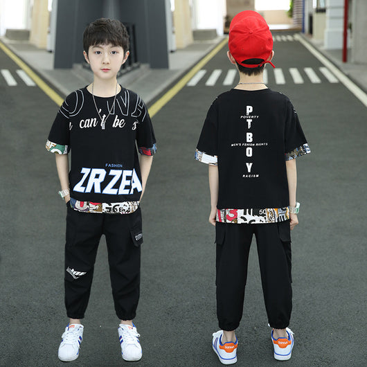 Traje de Verano para Niños - Conjunto Casual Elegante para Adolescentes - Image 12