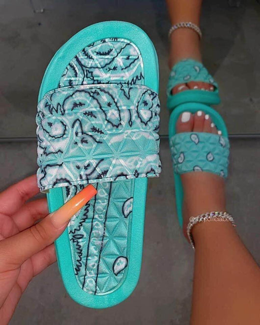 Pantuflas Casuales Cómodas con Suela Plana para Mujer - Image 9