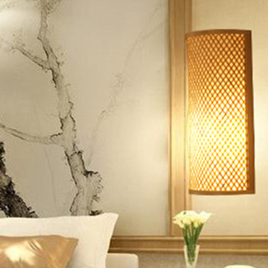 Lámpara de Pared Bambú y Madera - Diseño Hotel Premium - Image 6