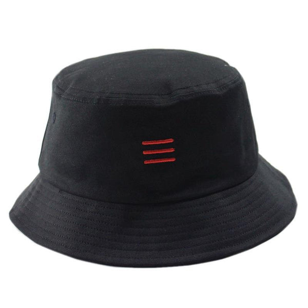 Gorra Negra Tipo Bucket Hat Talla Grande para Hombre - Image 3