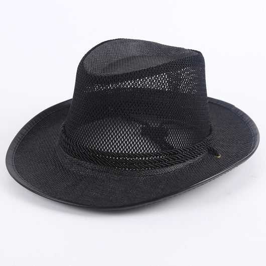 Sombrero Vaquero de Paja para Hombre - Protección Solar Playa y Verano - Image 7