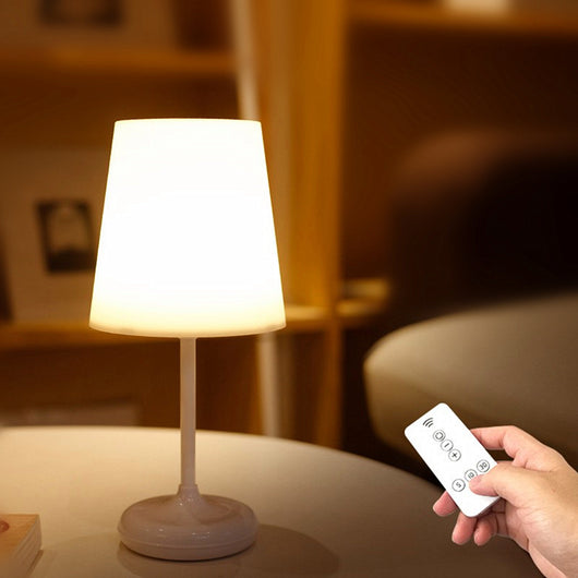 Lámpara de Escritorio LED con Control Remoto, Atenuación Progresiva y Temporizador - Image 6