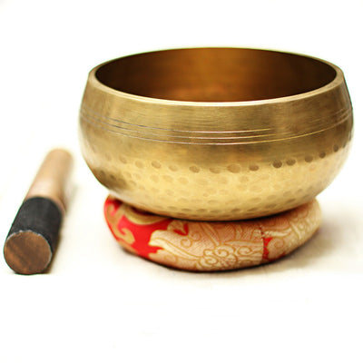 Cuenco Tibetano de Cobre Forjado a Mano para Meditación y Terapia Sonora - Image 11