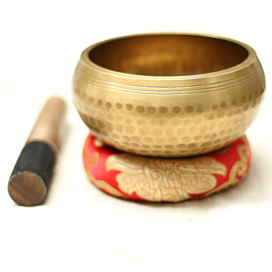 Cuenco Tibetano de Cobre Forjado a Mano para Meditación y Terapia Sonora - Image 4