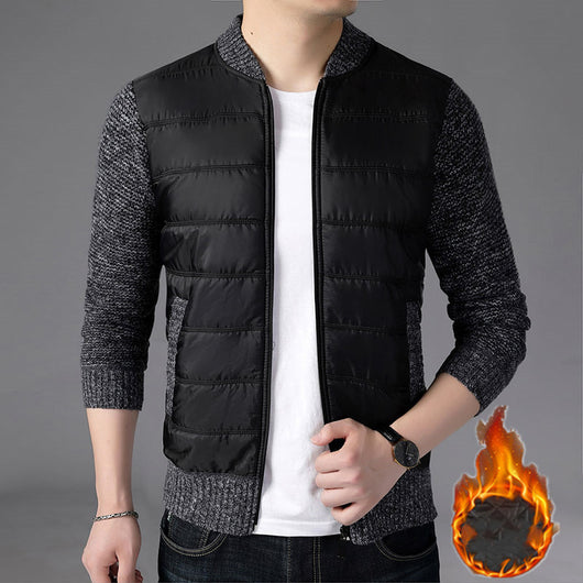 Cardigan de Cuello Mao Tejido para Hombre - Image 5