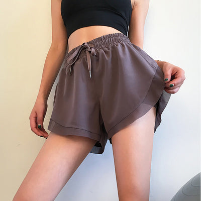 Shorts Deportivos Dos Piezas Cintura Alta Mujer Compresión - Image 11
