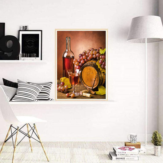 Pintura de Diamantes Vino Tinto - Diamantes 3D Redondos - Image 10