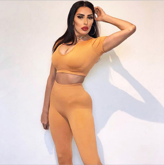 Conjunto Deportivo Yoga Sin Costuras para Mujer - Image 3