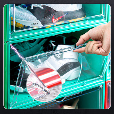 Caja Organizadora Transparente para Zapatos Deportivos - Reforzada y Apilable - Image 8