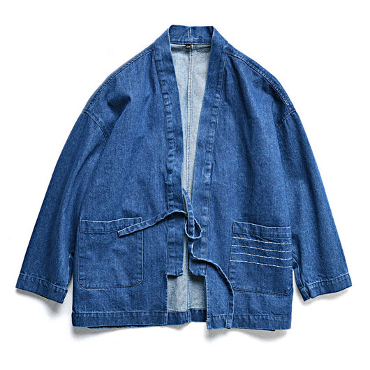 Chaqueta Suelta de Denim Espiga - Image 14