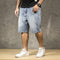 Shorts de Mezclilla Elástica de Cinco Bolsillos para Hombre