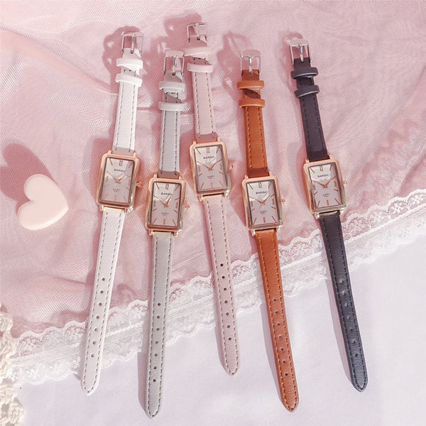 Reloj Elegante para Mujer Estilo Coreano - Diseño Minimalista y Sofisticado